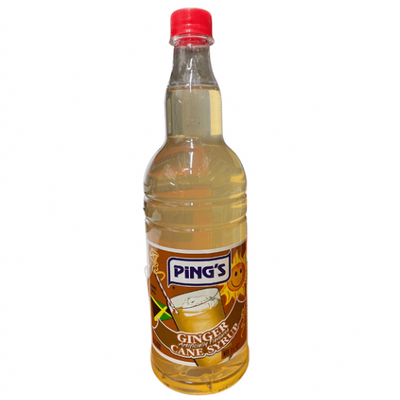 Ping's Ginger Cane Syrup 1L