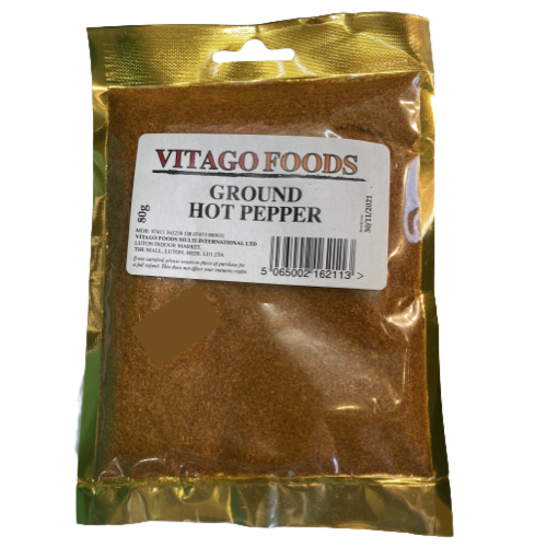 Vitago Foods Ground Hot Pepper 80g