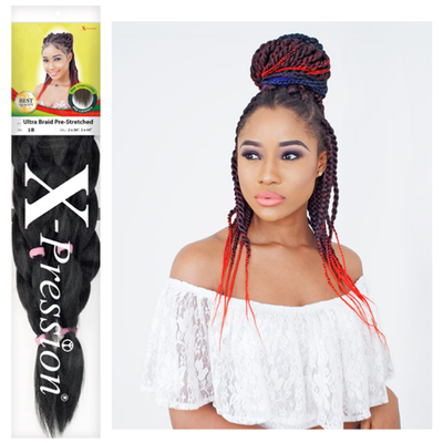 X-Pressions Ultra Braid Pre-stretched Hair