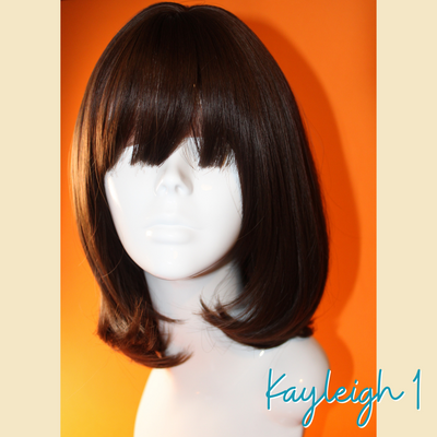 Kayleigh 1 - 15', Straight Synthetic Wig - Brown