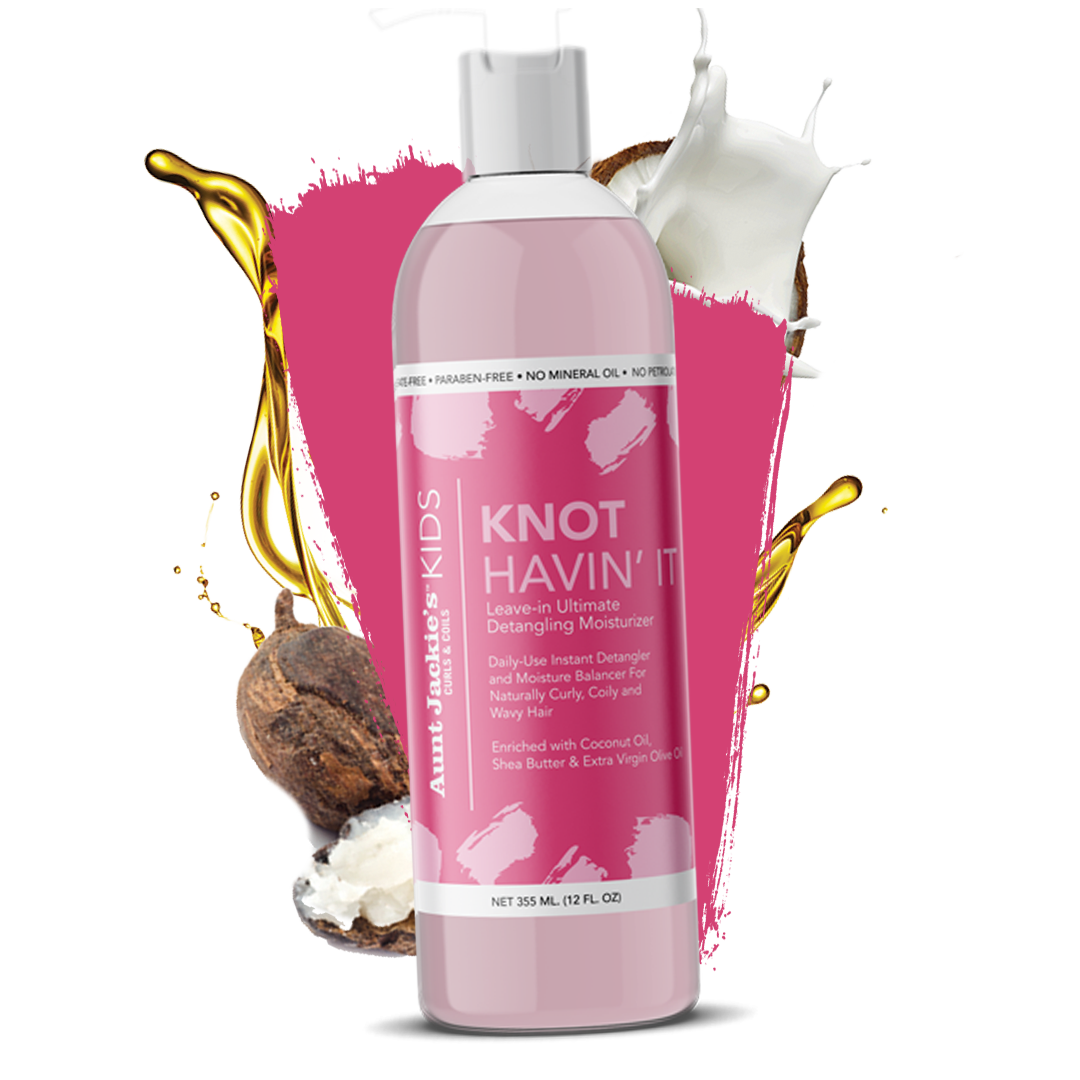 Aunt Jackie’s Girls Knot Havin’ It Leave In Detangling Moisturiser 12oz
