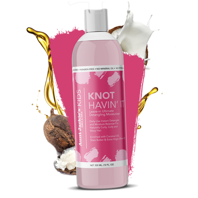 Aunt Jackie’s Girls Knot Havin’ It Leave In Detangling Moisturiser 12oz