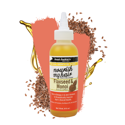 Aunt Jackie's Nourish My Hair – Flaxseed & Monoi