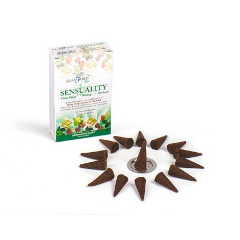 Sensuality Incense Cones (Stamford)
