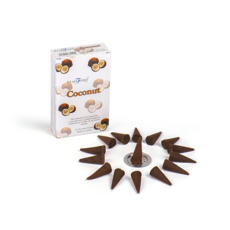 Coconut Incense Cones (Stamford)