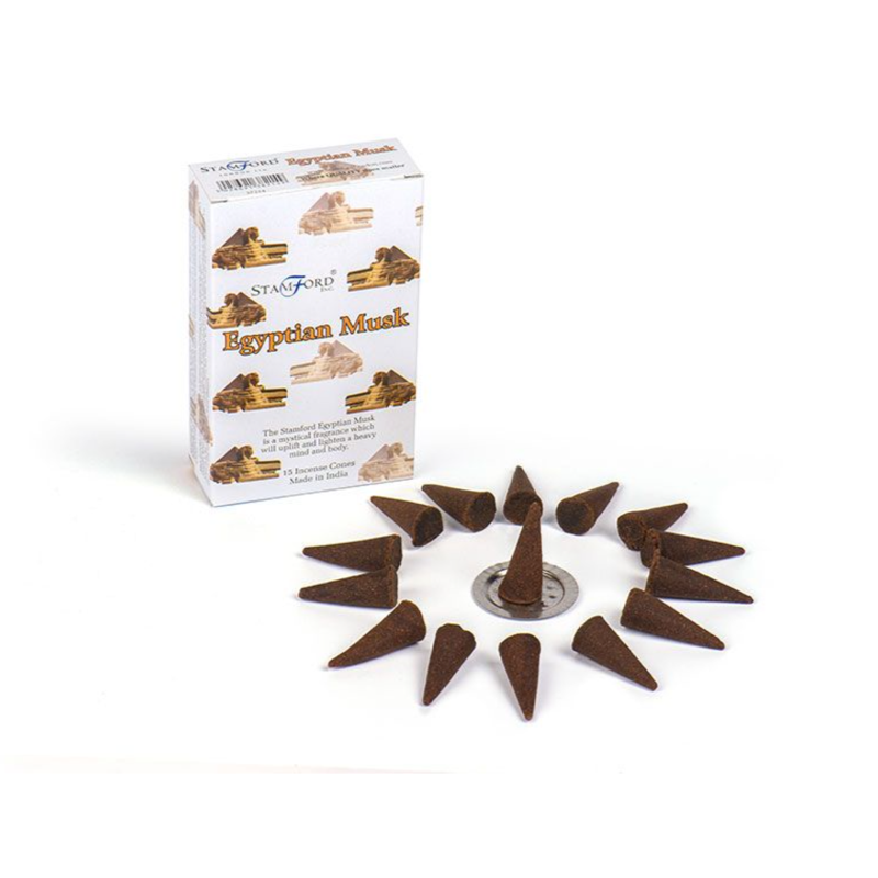 Egyptian Musk Incense Cones (Stamford)