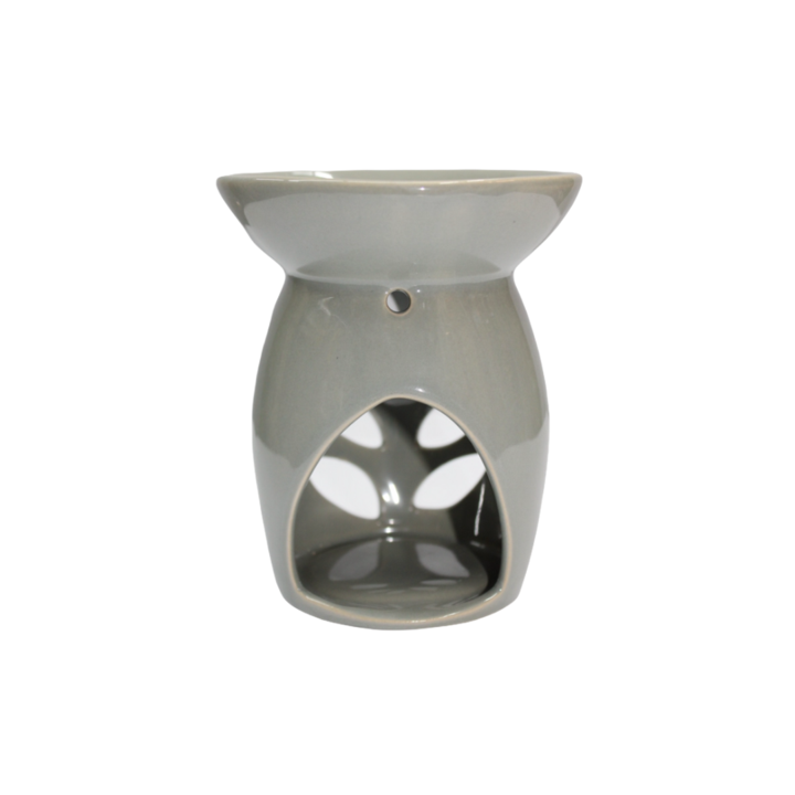 Ceramic Wax/Oil Burner - Grey