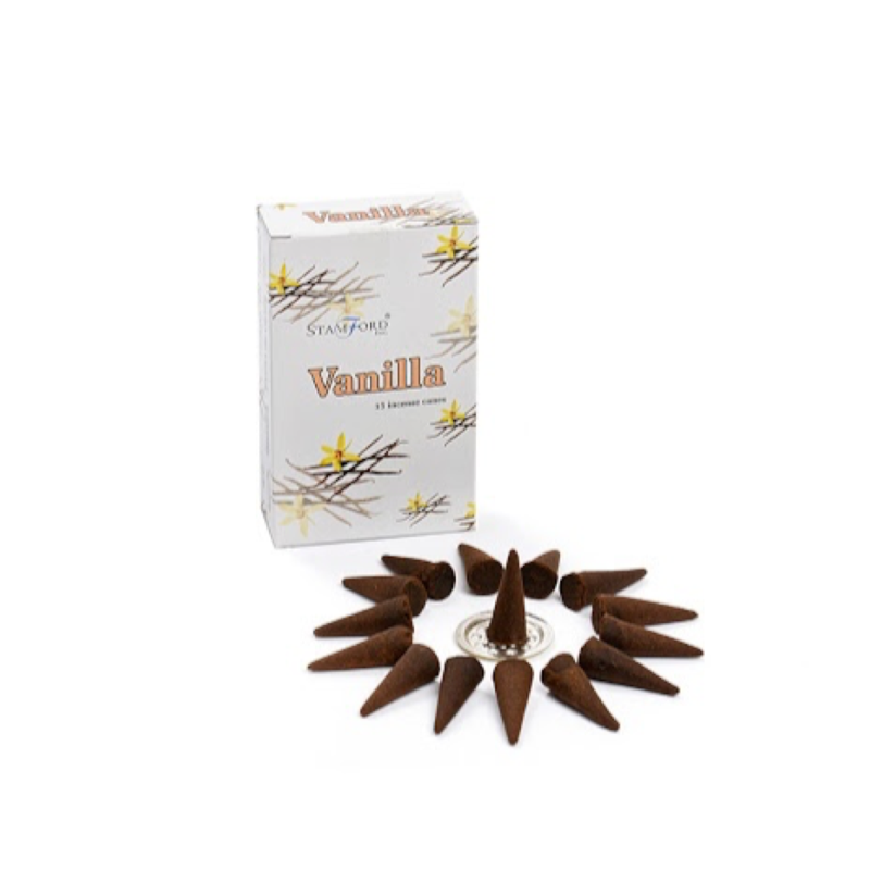 Vanilla Incense Cones (Stamford)