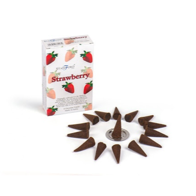Strawberry Incense Cones (Stamford)