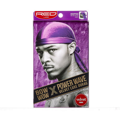 Power Wave Velvet Durag - Purple