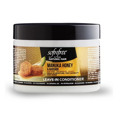 Sof N Free Manuka Honey & Avocado Leave-In Conditioner 325ml