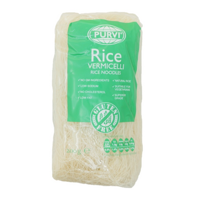 Purvi Rice Vermicelli Rice Noodles 200g