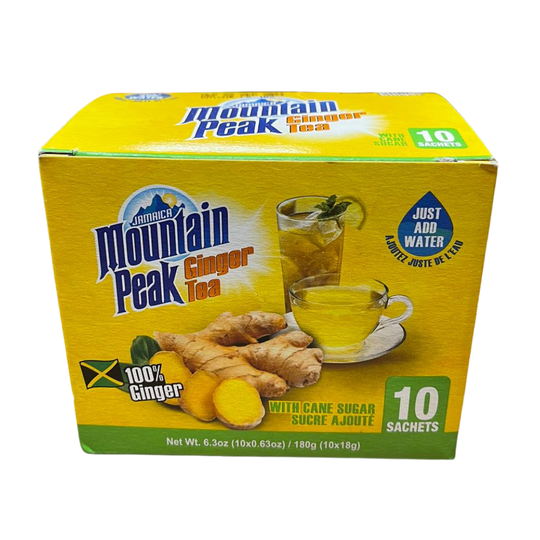 Jamaica Mountain Peak Ginger Tea (10 Sachets (10 x 18g)