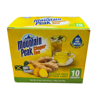 Jamaica Mountain Peak Ginger Tea (10 Sachets (10 x 18g)
