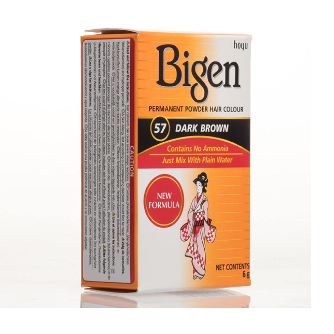 Bigen Permanent Powder Hair Colour 6g - Dark Brown 57
