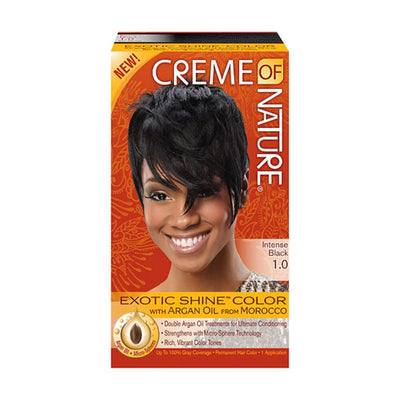 Creme Of Nature Exotic Shine Colour - Intense Black 1.0