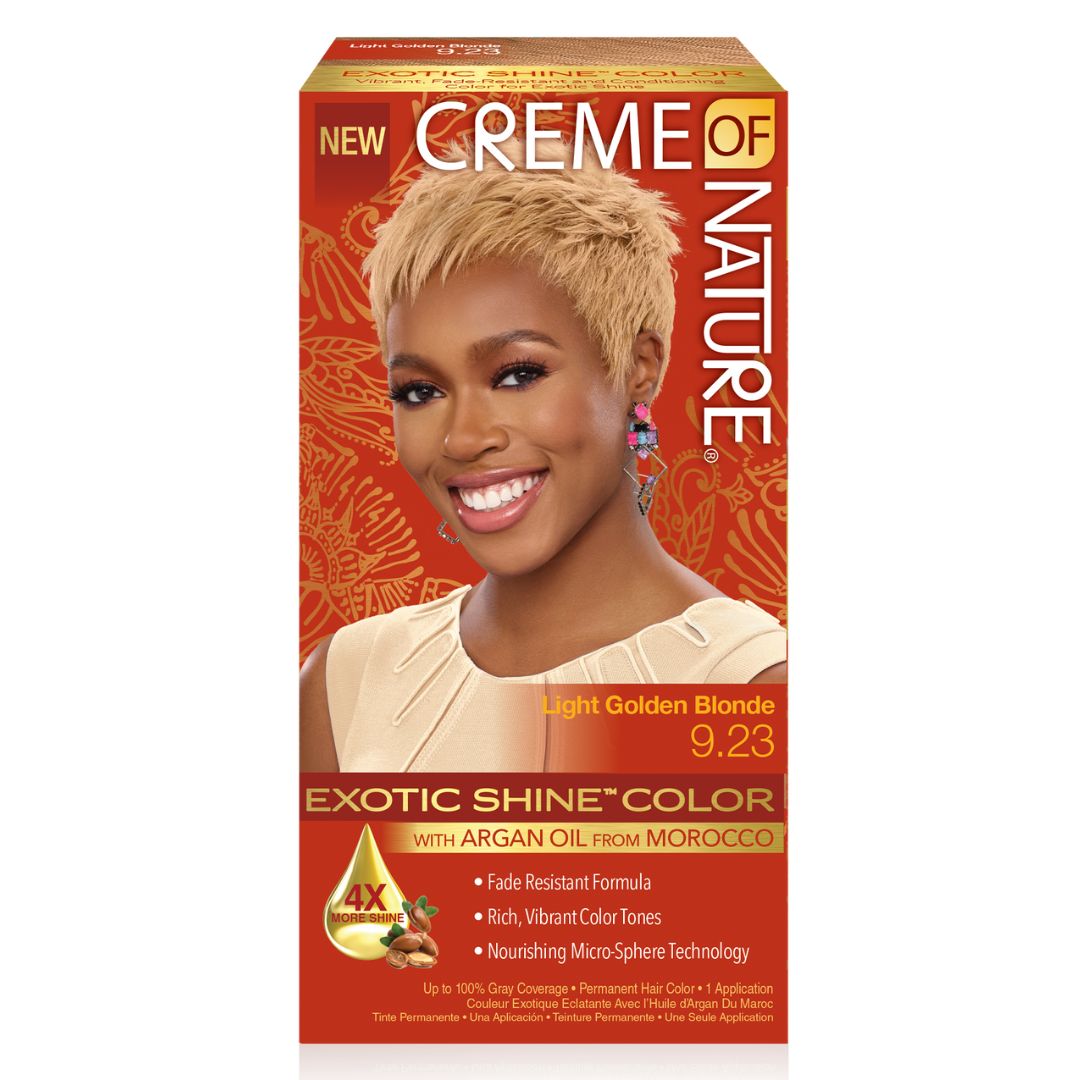 Creme Of Nature Exotic Shine Colour - Light Golden Blonde 9.23