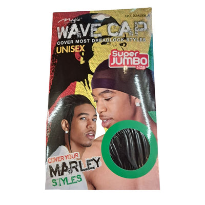 Magic Collection Unisex Wave Cap - Super Jumbo #2242BLA