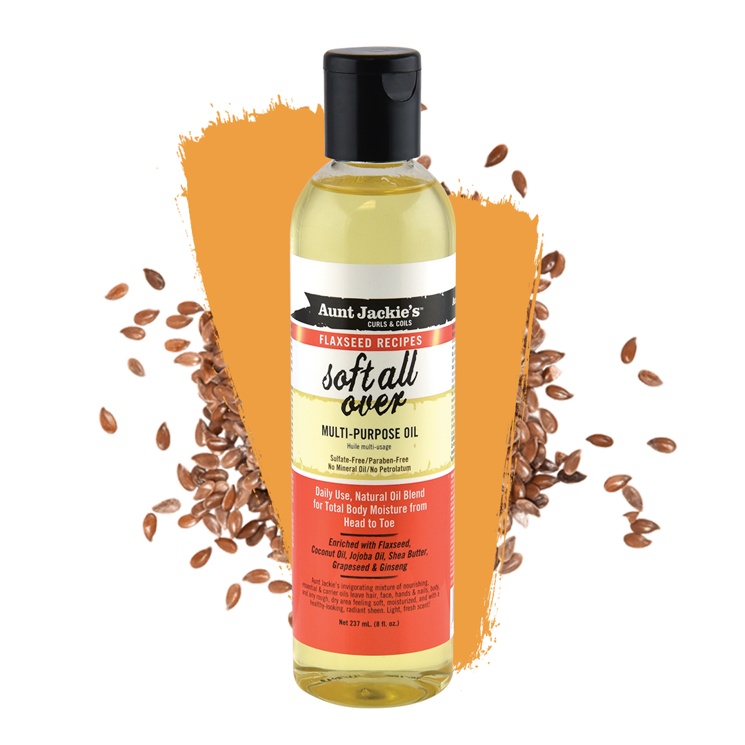 Aunt Jackie's Soft All Over – Multi-purpose Oil 8oz
