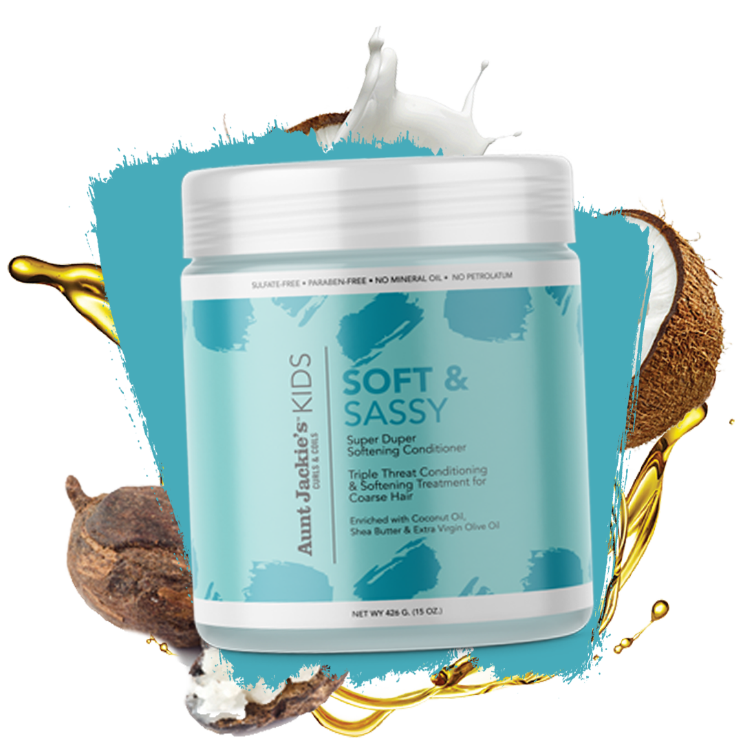 Aunt Jackie’s Kids Soft & Sassy Super Duper Softening Conditioner 15oz