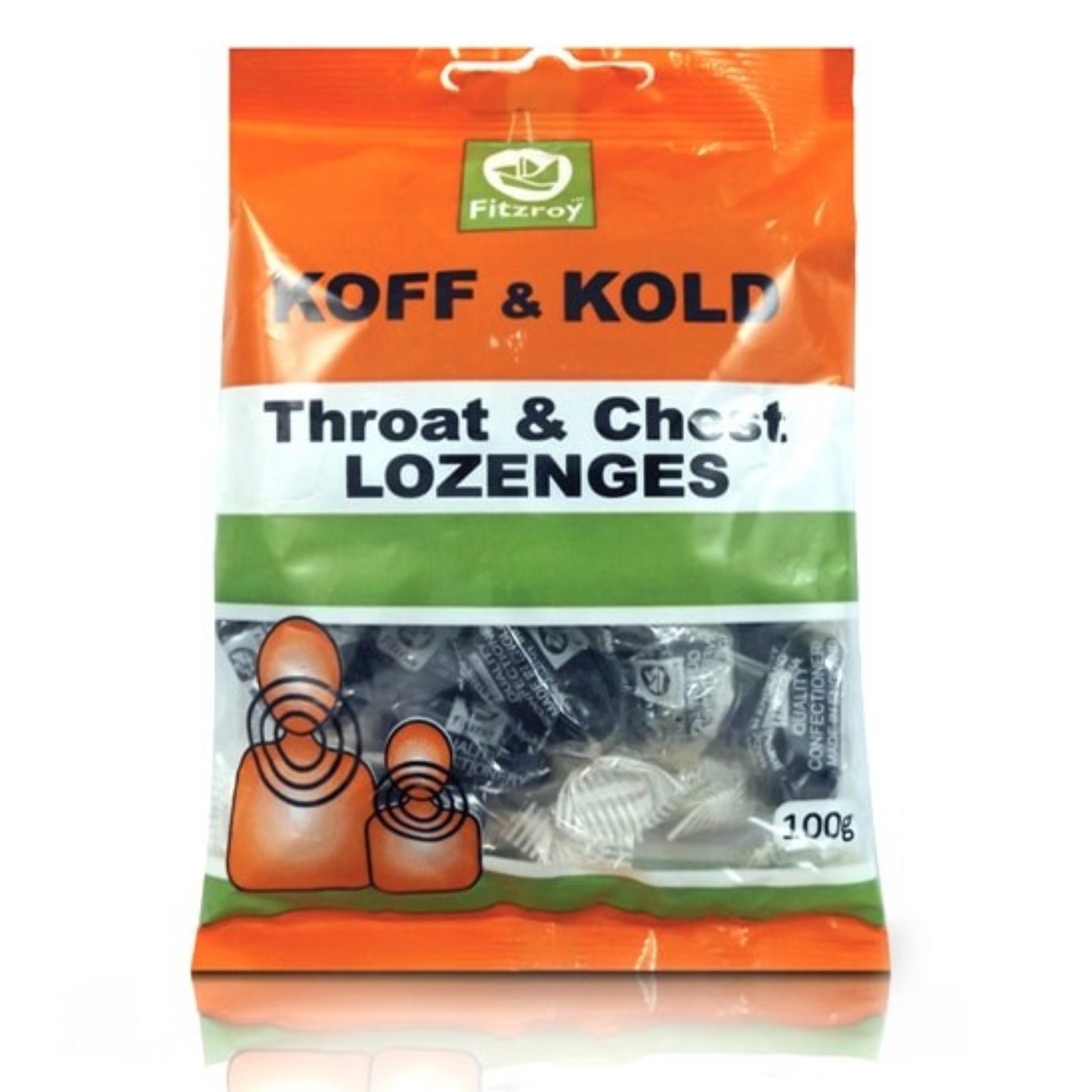 Fitzroy Koff & Kold Throat and Chest Lozenges 100g