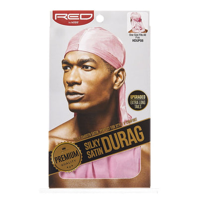 Red By Kiss: Silky Satin Durag - Pink HDUP08