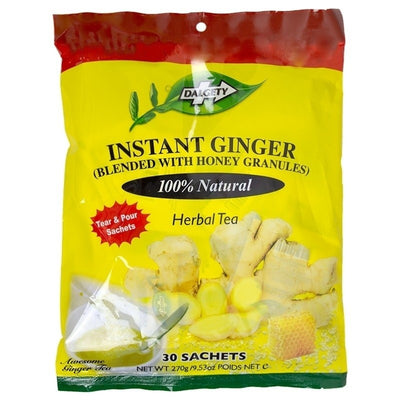 Dalgety Instant Ginger with Honey Granules 270g - 30 Sachets (Special Offer)