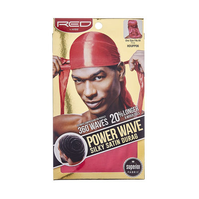 Power Wave Silky Satin Durag - Pink