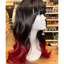 Wynter - 23", Loose Wave, Synthetic Wig - Red/Black Ombre