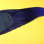 Silky Straight Synthetic Ponytail - Blue Ombre - 20"