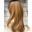 Lucy 3 - 22" Straight Synthetic Wig - Light Brown/Dark Blonde with Dark Roots