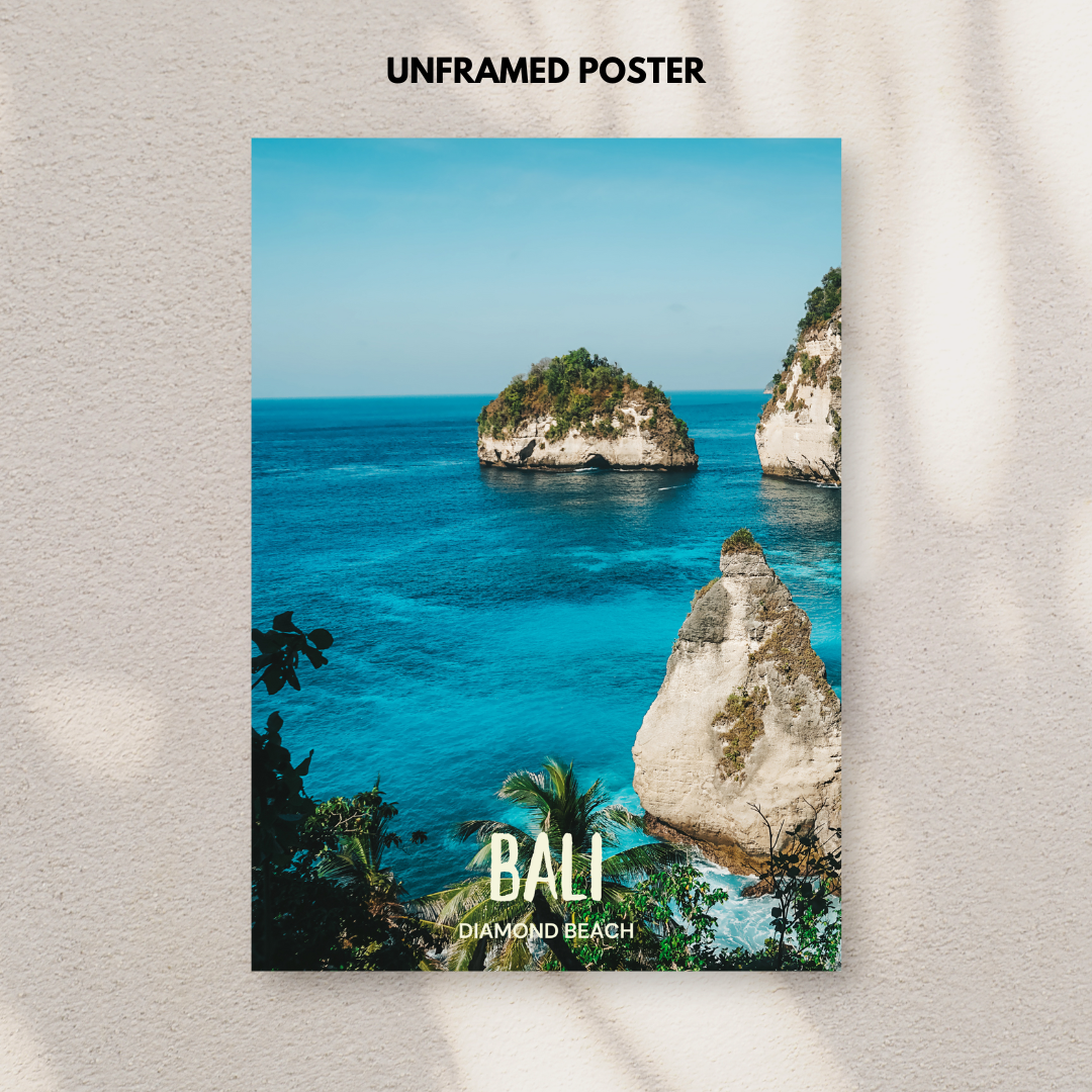 Bali - Diamond Beach Poster Print