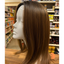 Eden 1 - 15", Straight, Synthetic Wig - Dark Roots, Honey Brown