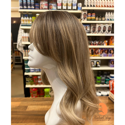 Clara - 17", Loose Wave, Synthetic Wig - Ash Brown/Blonde Ombre