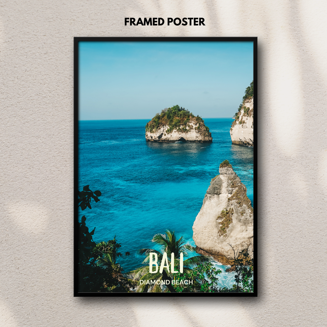 Bali - Diamond Beach Poster Print