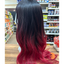 Wynter - 23", Loose Wave, Synthetic Wig - Red/Black Ombre