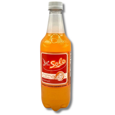 Large Solo Drink - Orange 590ml Trinidad & Tobago Imported Soft Drink