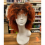 Kelis - 14" Curly Synthetic Wig - Brown/Orange Ombre