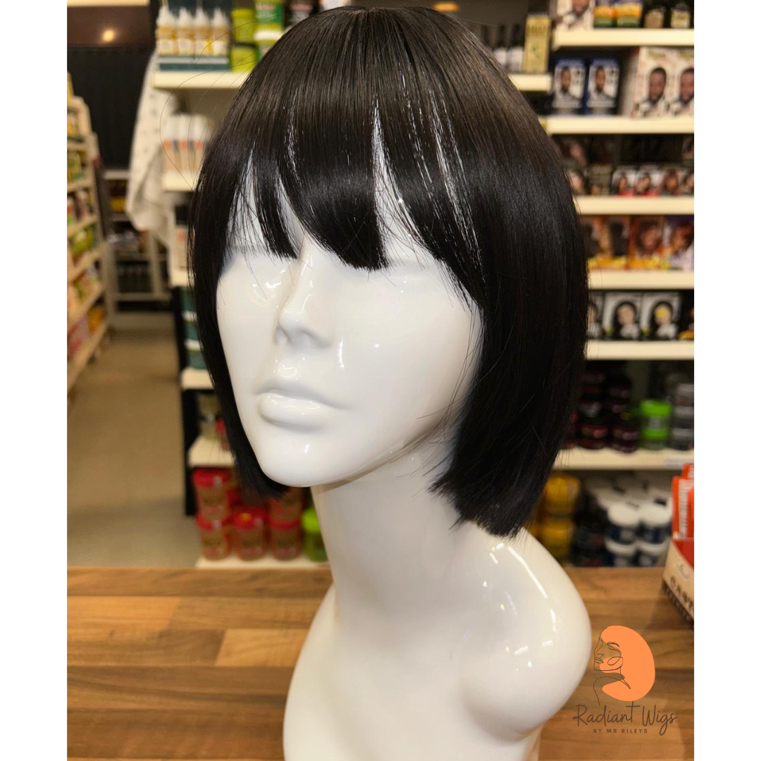 Sophia - 10", Straight, Synthetic Wig - Dark Brown