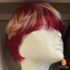 Shirley - 6", Straight, Human Hair Wig - 99J (Red)/613 Mix