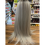 Harley - 23", Straight, Synthetic Wig - Grey with Brown Roots