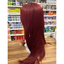 Cherise - 24", Straight, Synthetic Wig - Red