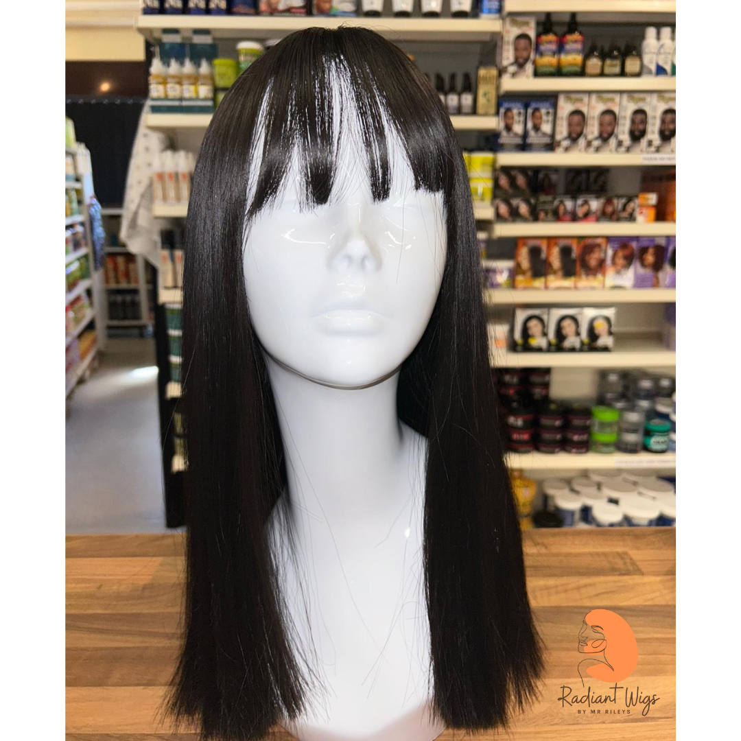 Lara 1 - 18", Straight, Synthetic Wig - Dark Brown