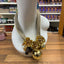 Brown & Gold Statement Necklace