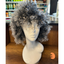 Curly Sue - 13", Curly Synthetic Wig - Grey