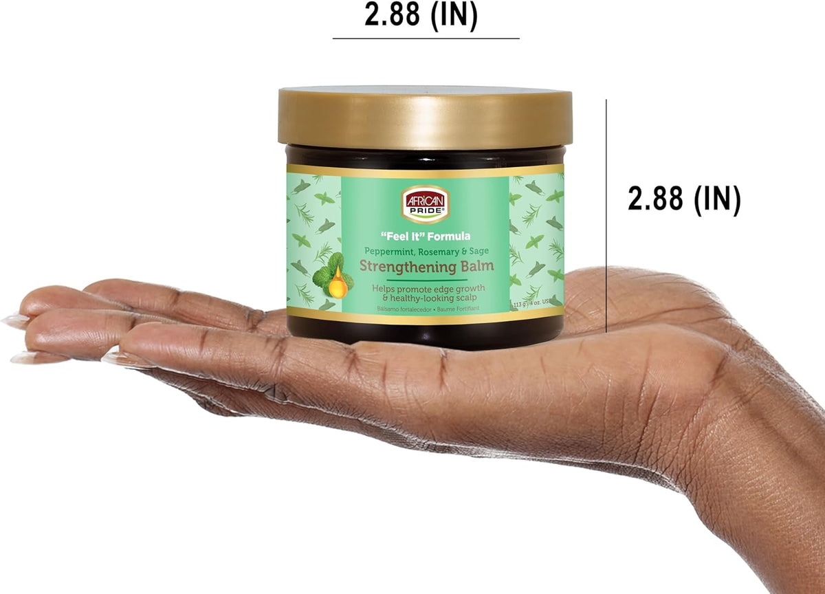 African Pride Feel It Formula Hair Strengthening Balm 113g