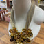 Brown & Gold Statement Necklace