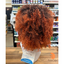 Kelis - 14" Curly Synthetic Wig - Brown/Orange Ombre