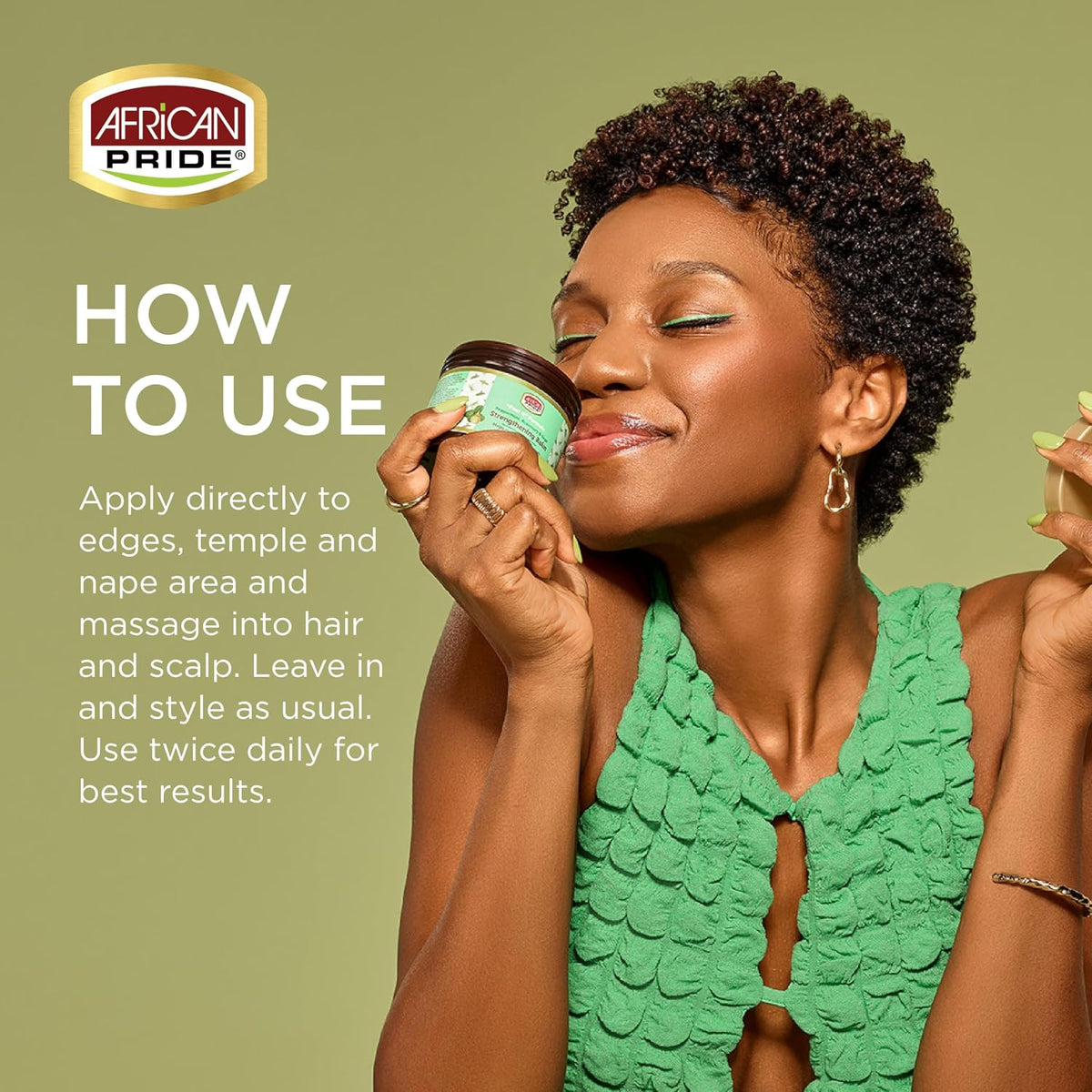African Pride Feel It Formula Hair Strengthening Balm 113g