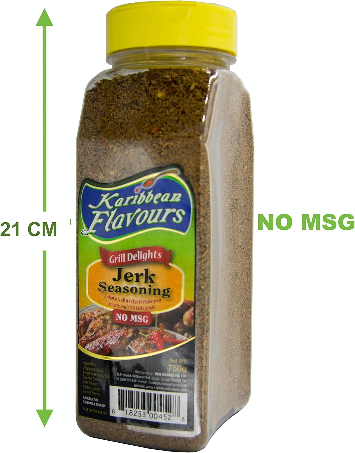 Karibbean Flavours - Grill Deights - Jerk Seasoning 750g
